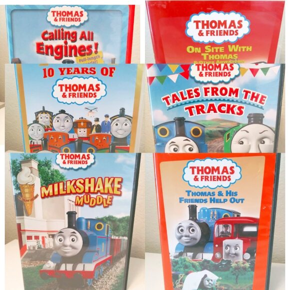 Thomas and Friends  DVD's 6 pack  Thomas the train - Picture 1 of 8